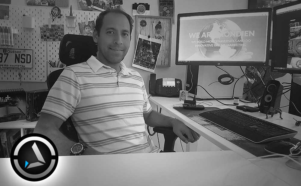 creative digital consultant working on web design and SEO
