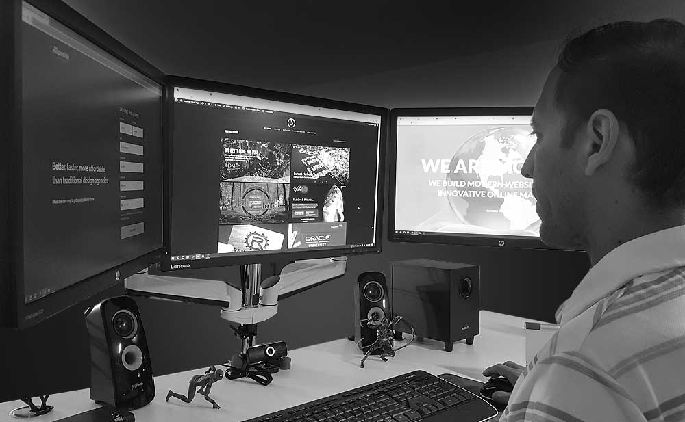 creative digital consultant workspace