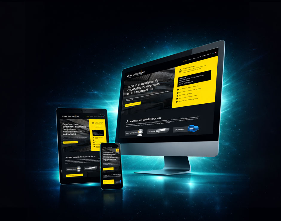 Custom web design and development for modern responsive websites