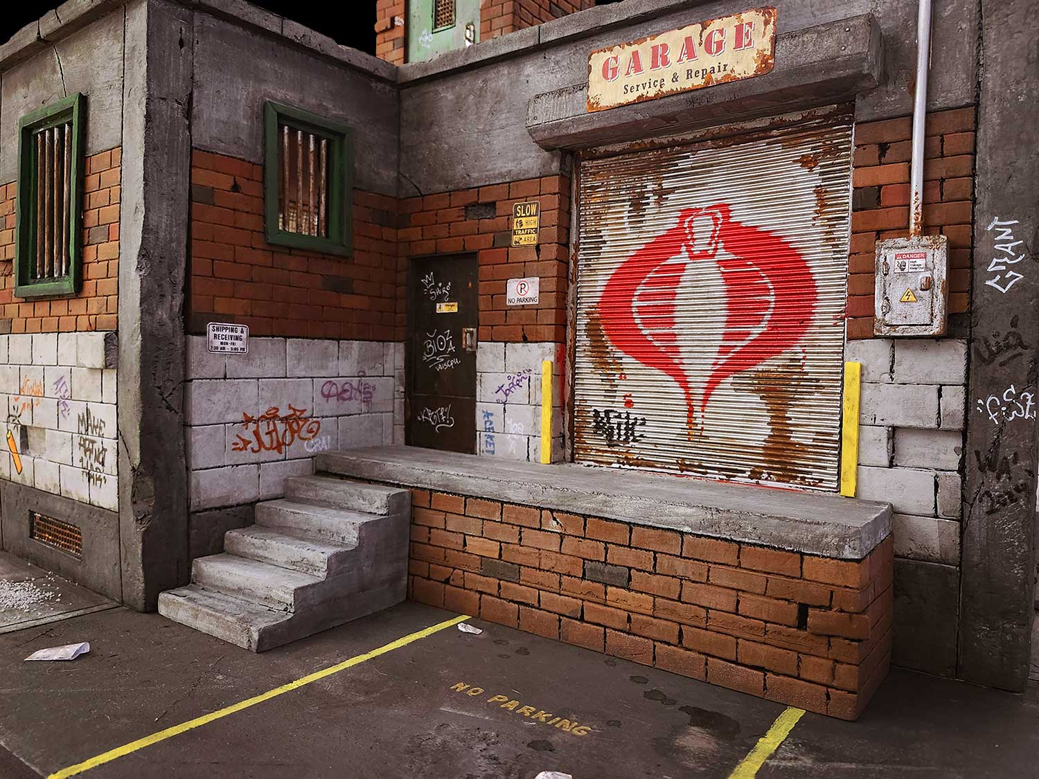 warehouse-diorama Warehouse Diorama