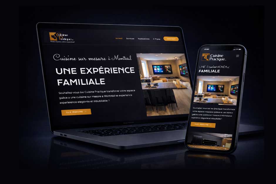 Web design Montreal Hero
