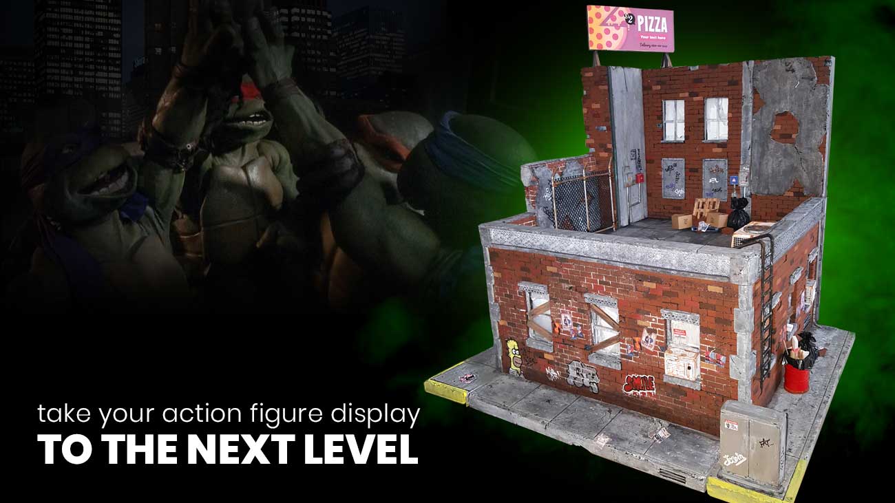 rooftop-diorama-hero rooftop diorama night scene lighting